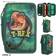 Depesche Dino World T-Rex Green Triple Pencil Case