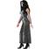 Widmann Skeleton Long Dress Costume