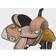 Silver Royal Burn The Breeze Miniature Barrel Saddle 8inch - Light Oil