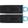 Kingston USB 3.2 Gen 1 DataTraveler Exodia 64GB (Pack of 2)