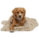 Best Friends by Sheri Calming Shag Dog & Cat Blankets Grey, Beige, Brown