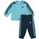 Adidas Essentials 3-Stripes Jogger Set - Light Aqua/Arctic Night