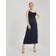 Vila Ravenna Strap Ankle Dress Navy Blazer