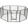 tectake Puppy Playpen 8 Corners 80cm 80x80cm