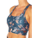 Marika Paisley Sports Bra - Midnight Navy Playful Floral