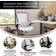 Flash Furniture Kelista Mid-Back Mesh Kontorsstol 128.9cm