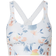 Marika Paisley Sports Bra - White Playful Floral