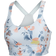 Marika Paisley Sports Bra - White Playful Floral