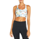 Marika Paisley Sports Bra - White Playful Floral