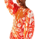 Farm Rio Neon Jungle Mini Blouse - Orange