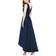 Alfred Sung High Low Gown - Midnight Blue