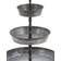 Deco 79 Galvanized 3 Tiered Server Cake Stand