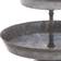 Deco 79 Galvanized 3 Tiered Server Cake Stand