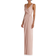 After Six Sleeveless Wrap Gown - Toasted Sugar