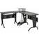 Homcom Ranworth Corner Gaming Desk-Black