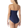 Anne Cole Twist Front Shirred One Piece - Navy