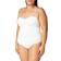 Anne Cole Twist Front Shirred One Piece - White