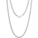 Adornia Cuban Chain Necklace - Silver