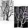 Homeroots Mariana Room Divider 48x72"