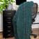 Donna Sharp Chenille Knitted Blankets Green (127x101.6)