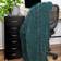 Donna Sharp Chenille Knitted Blankets Green (127x101.6cm)