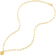 Adornia Heart Charm Paper Clip Chain Necklace - Gold