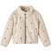 Lil'Atelier Loose Fit Teddy Jacket - Fog (13217148)