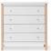 Oliver Furniture Wood White/Oak Kommode 90.5x90cm