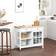 Homcom Kitchen Island Trolley Table 48x116.5cm