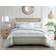 Tommy Bahama Serenity Bedspread White, Green, Blue (243.8x233.7cm)