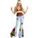 Fun Patchwork Hippie Women's Costume