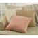 Saro Lifestyle Faux Fur Pillow Cushion Cover Pink (45.7x45.7)