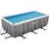 Bestway Power Steel Frame Rectangular Pool Set 4.12x2.01x1.22m