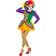 DC Comics Innocent Clown Women's Costume