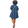 TheyLook Babydoll Jean Dress - Blue