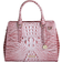 Brahmin Melbourne Small Finley Satchel - Pink Icing