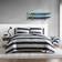 Nautica Lawndale Bedspread Grey (243.8x233.7cm)