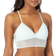 DKNY Modern Lace Longline Bralette - Poplin White