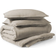 Bare Home Sandwashed Duvet Cover Gray (269.2x238.8cm)