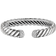 David Yurman Sculpted Cable Cuff Bracelet - Silver/Diamonds