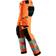 Snickers Workwear 6343 AllroundWork Hi-Vis Stretch Trousers - Hi Vis Orange/Black
