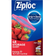 Ziploc Double Zipper Ziplock Bag 48 0.25gal