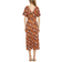 Alexia Admor Lana Midi Dress - Rust Multi