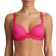 Marie Jo Padded Plunge Bra - Electric Pink