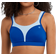 Champion Spot Comfort High-Impact Sports Bra - Surf The Web/Ocean Front Blue