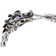 John Hardy Legends Naga Bracelet - Silver/Sapphire