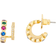 Kate Spade Dazzle Double Huggies Earrings - Gold/Multicolour