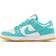 Nike Dunk Low W - White/Turquoise/Orange