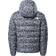 The North Face Girl's Hyalite Down Jacket - Vanadis Grey Leopard Print (NF0A5IYRV4N)