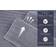 Classic Turkish Towels Luxury Ribbed Guest Towel Grey (81.3x50.8cm)